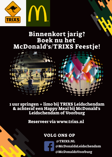 McDonald's/TRIXS feestje